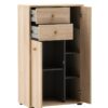 Highboard Flora Eiche B/H/T: ca. 60,2x104,4x33,05 cm Highboard Flora Eiche B/H/T: ca. 60,2x104,4x33,05 cm – Bild 5