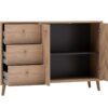 Sideboard Visby Eiche Nachbildung B/H/T: ca. 109x63,9x33,05 cm Sideboard Visby Eiche Nachbildung B/H/T: ca. 109x63,9x33,05 cm – Bild 4