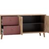 Lowboard Visby Eiche Nachbildung mauve B/H/T: ca. 109x44,1x33,05 cm – Bild 4