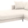 Ecksofa mit Bettfunktion und Bettkasten natur Polyester B/H/T: ca. 191x92x106 cm Ecksofa mit Bettfunktion und Bettkasten natur Polyester B/H/T: ca. 191x92x106 cm – Bild 5