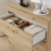 Kommode Mara Eiche Artisan Nachbildung B/H/T: ca. 77x80,5x42 cm – Bild 2