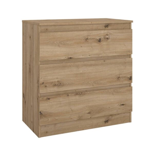Kommode Mara Eiche Artisan Nachbildung B/H/T: ca. 77x80,5x42 cm – Bild 4