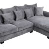 Ecksofa mit Bettfunktion und Bettkasten grau Microfaser B/H/T: ca. 293x96x178 cm Ecksofa mit Bettfunktion und Bettkasten grau Microfaser B/H/T: ca. 293x96x178 cm – Bild 2