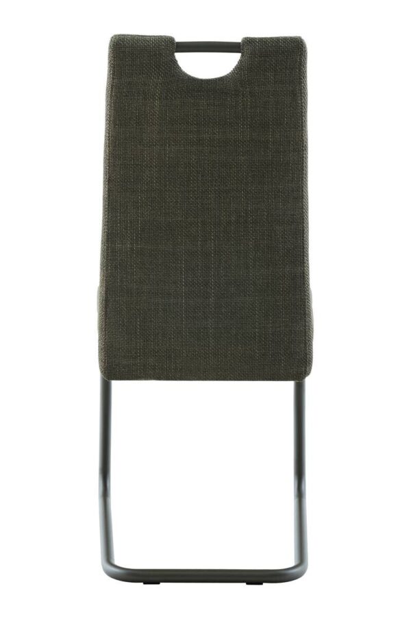 Schwingstuhl Florenz grün Webstoff B/H/T: ca. 43x99x60 cm – Bild 3