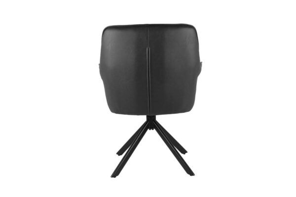 Armlehnstuhl Elias schwarz Polyester B/H/T: ca. 67x91x69 cm Armlehnstuhl Elias schwarz Polyester B/H/T: ca. 67x91x69 cm – Bild 3