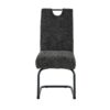 Schwingstuhl Pisa anthrazit Webstoff B/H/T: ca. 43x95x60 cm Schwingstuhl Pisa anthrazit Webstoff B/H/T: ca. 43x95x60 cm – Bild 3
