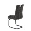 Schwingstuhl Pisa anthrazit Webstoff B/H/T: ca. 43x95x60 cm Schwingstuhl Pisa anthrazit Webstoff B/H/T: ca. 43x95x60 cm – Bild 4