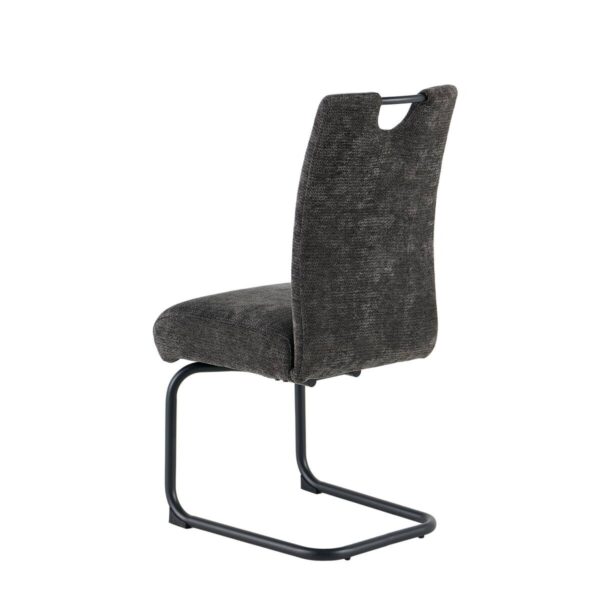 Schwingstuhl Pisa anthrazit Webstoff B/H/T: ca. 43x95x60 cm Schwingstuhl Pisa anthrazit Webstoff B/H/T: ca. 43x95x60 cm – Bild 4