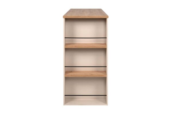 Bartisch Binz Rivera Eiche Kaschmir B/H/T: ca. 138x110x55 cm – Bild 5