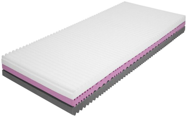 Komfortschaummatratze Piemont weiß Liegefläche B/L: ca. 140x200 cm – Bild 3