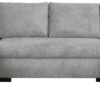 Wohnlandschaft grau Microfaser B/H/T: ca. 312x90x169 cm – Bild 5