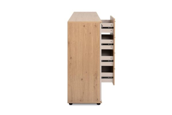 Kommode Kerry 01C Eiche Artisan Nachbildung Kaschmir B/H/T: ca. 120x85x35 cm – Bild 4
