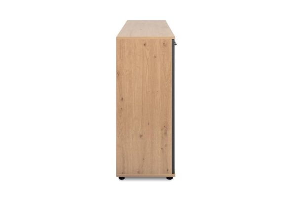 Kommode Kerry 01C Eiche Artisan Nachbildung anthrazit B/H/T: ca. 120x85x35 cm – Bild 4