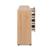 Kommode Kerry 51B Eiche Artisan Nachbildung Kaschmir B/H/T: ca. 160x85x35 cm – Bild 5