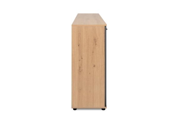 Kommode Kerry 51B Eiche Artisan Nachbildung anthrazit B/H/T: ca. 160x85x35 cm – Bild 5