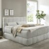 Boxspringbett Cannes steingrau Liegefläche B/L: ca. 180x200 cm – Bild 2