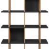Regal Navas 20A Eiche Artisan Nachbildung anthrazit B/H/T: ca. 80x173x25 cm – Bild 2