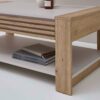 Couchtisch Felix Eiche Artisan Nachbildung Kaschmir B/H/T: ca. 110x42,5x60,2 cm – Bild 3