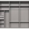 Schwebetürenschrank Rinteln Sahara grau B/H/T: ca. 270x208x65 cm – Bild 3