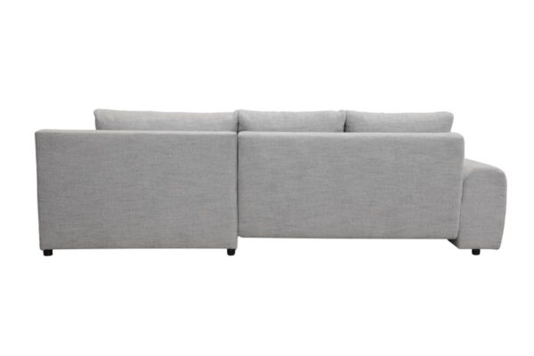 Ecksofa mit Bettfunktion und Bettkasten Lorenz hellgrau Microfaser B/H/T: ca. 284x74x180 cm Ecksofa mit Bettfunktion und Bettkasten Lorenz hellgrau Microfaser B/H/T: ca. 284x74x180 cm – Bild 3