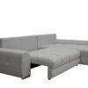 Ecksofa mit Bettfunktion und Bettkasten Lorenz hellgrau Microfaser B/H/T: ca. 284x74x180 cm Ecksofa mit Bettfunktion und Bettkasten Lorenz hellgrau Microfaser B/H/T: ca. 284x74x180 cm – Bild 5