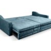 Big Sofa Evora türkis Microfaser B/H/T: ca. 276x71x137 cm – Bild 2