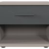 Nachtschrank Bahamas Sahara grau B/H/T: ca. 46x38x40 cm – Bild 2