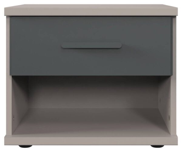 Nachtschrank Bahamas Sahara grau B/H/T: ca. 46x38x40 cm – Bild 2