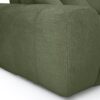 Ecksofa grün Microfaser B/H/T: ca. 312x97x229 cm – Bild 3