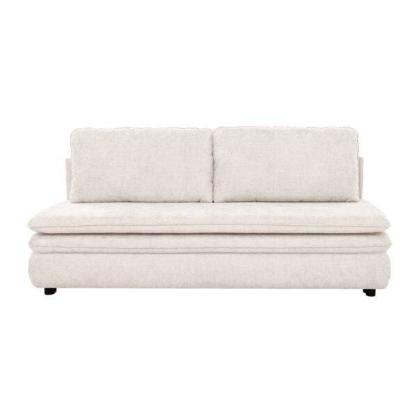 Schlafsofa Fiesta pearl Microfaser B/H/T: ca. 200x89x85 cm – Bild 2