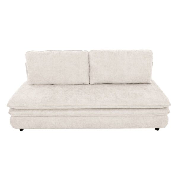 Schlafsofa Fiesta pearl Microfaser B/H/T: ca. 200x89x85 cm – Bild 3