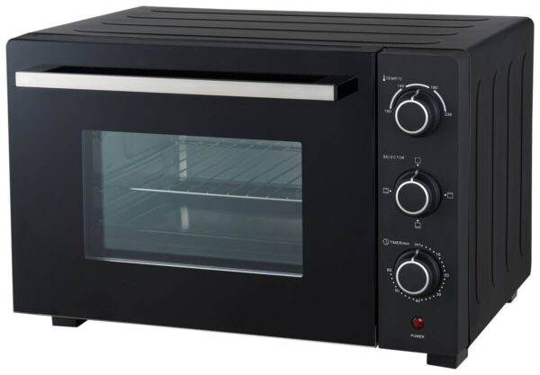 POCOline Mini-Backofen silber Metall B/H/L: ca. 42,6x33,7x51,1 cm – Bild 2