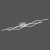 Just Light Deckenleuchte Wave Chrom Stahl Kunststoff B/L: ca. 16x140 cm – Bild 3