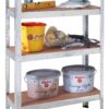 POCOline Schwerlaststeckregal verzinkt Metall B/H/T: ca. 75x150x30 cm – Bild 5