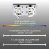 Just Light Smarte Deckenleuchte 14662-17 B/H: ca. 40x15 cm – Bild 3