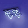 Just Light Smarte Deckenleuchte 14662-17 B/H: ca. 40x15 cm – Bild 4