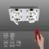 Just Light Smarte Deckenleuchte 14662-17 B/H: ca. 40x15 cm – Bild 5