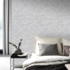 Vliestapete Steinoptik grau B/L: ca. 53x1005 cm – Bild 3