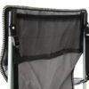 VCM Campingstuhl grau Stahlrohr B/H/L: ca. 47x47x90 cm – Bild 4