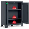 Keter Kunststoffschrank Moby grau Kunststoff B/H/T: ca. 80x100x44 cm – Bild 3