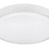 GLOBO Deckenleuchte Ovi weiß Opal klar Metall Acryl H/D: ca. 9x40 cm – Bild 3