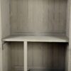 Outsunny Gartenschrank grau Kiefer B/H/L: ca. 46,5x160x87 cm Outsunny Gartenschrank grau Kiefer B/H/L: ca. 46,5x160x87 cm – Bild 3