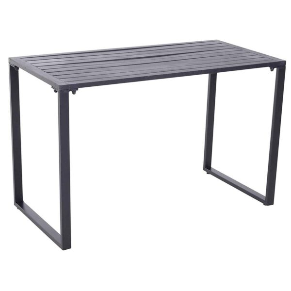 Outsunny Gartengarnitur schwarz Metall – Bild 3