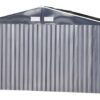Outsunny Gartenschrank grau Stahl B/H/T: ca. 340x200x382 cm Outsunny Gartenschrank grau Stahl B/H/T: ca. 340x200x382 cm – Bild 2