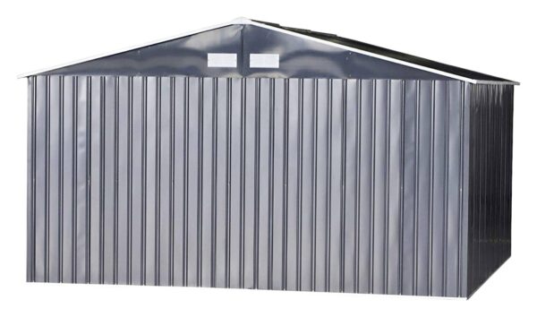Outsunny Gartenschrank grau Stahl B/H/T: ca. 340x200x382 cm Outsunny Gartenschrank grau Stahl B/H/T: ca. 340x200x382 cm – Bild 2