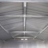 Outsunny Gartenschrank grau Stahl B/H/T: ca. 340x200x382 cm Outsunny Gartenschrank grau Stahl B/H/T: ca. 340x200x382 cm – Bild 5