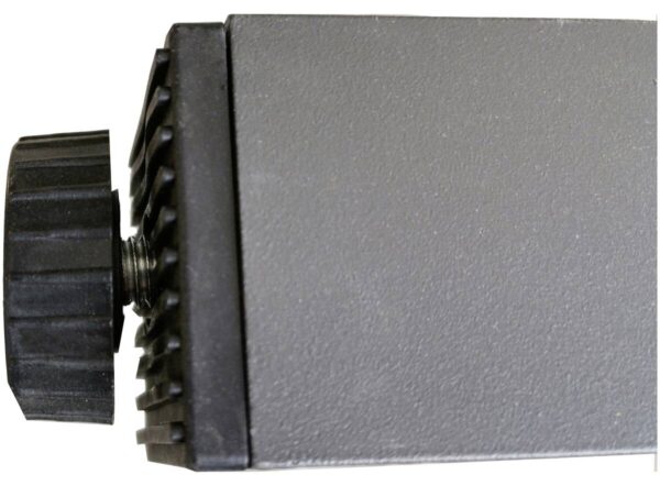 VCM Gartensitzgruppe schwarz Aluminium B/H/T: ca. 189x76x90 cm – Bild 4