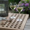 deVries Beistelltisch Woodie natur Teakholz B/H/T: ca. 50x50x50 cm – Bild 4