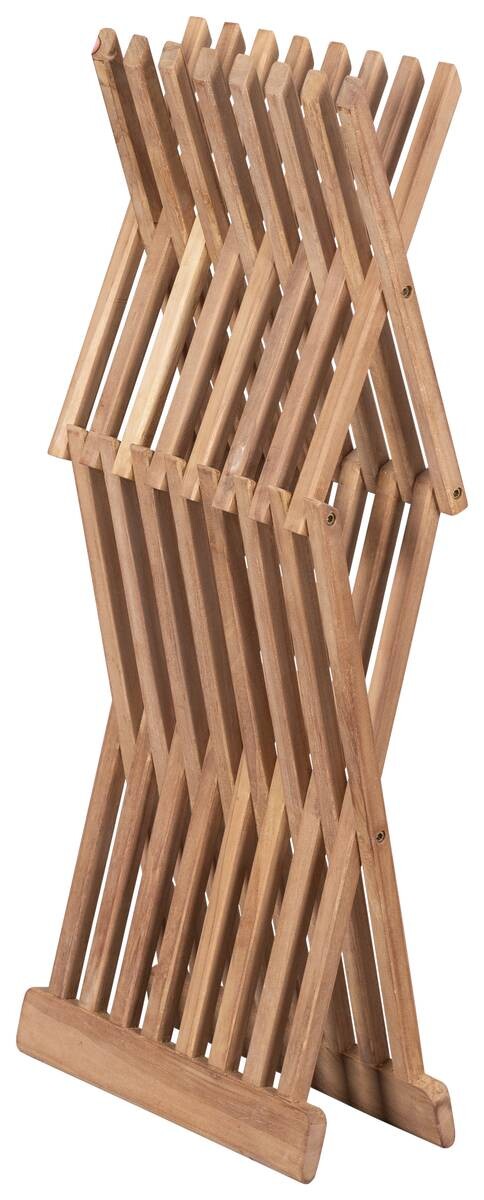 deVries Beistelltisch natur Teakholz B/H/T: ca. 40x45x33 cm – Bild 3