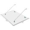 HOMCOM Vordach transparent – Bild 3